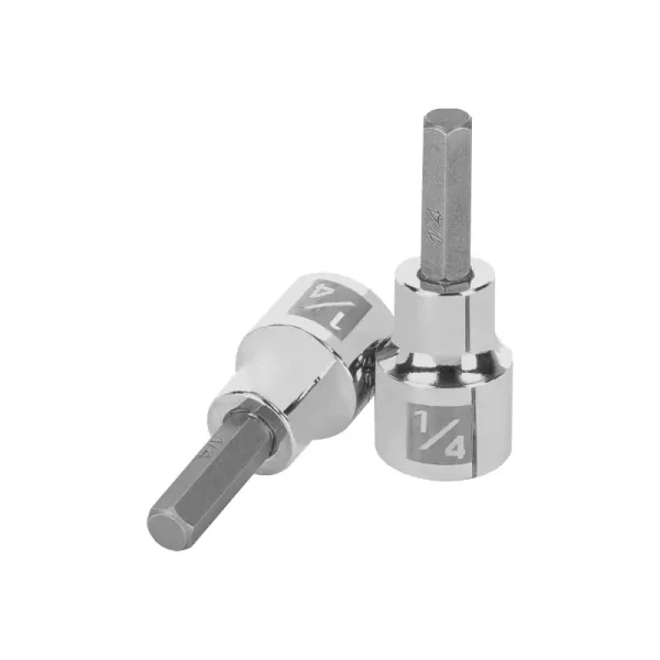 Copa Estándar De Punta Bristol 1/4", Cuadrante De 3/8" Truper (D-4990-1/4 - 13465)
