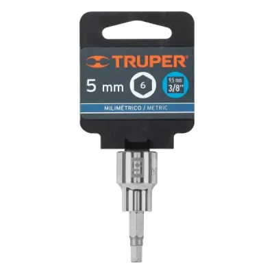 Copa Estándar De Punta Bristol 5 Mm, Cuadrante De 3/8" Truper