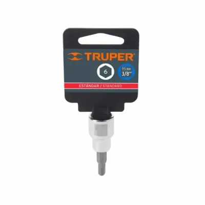 Copa Estándar De Punta Bristol 6 Mm, Cuadrante De 3/8" Truper