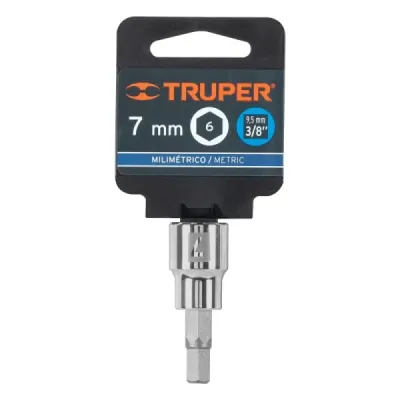 Copa Estándar De Punta Bristol 7 Mm, Cuadrante De 3/8" Truper