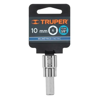 Copa Estándar De Punta Bristol 10 Mm, Cuadrante De 3/8" Truper