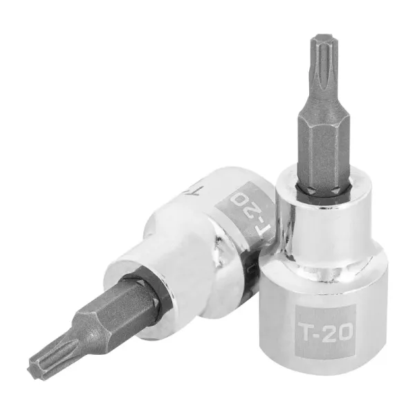 Copa Punta Torx T-20 Uso Profesional, Cuadrante De 3/8" Truper (D-523920-W - 13570)