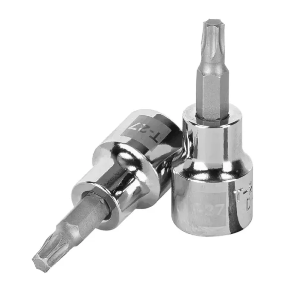 Copa Punta Torx T-27 Uso Profesional, Cuadrante De 3/8" Truper (D-523927-W - 13572)