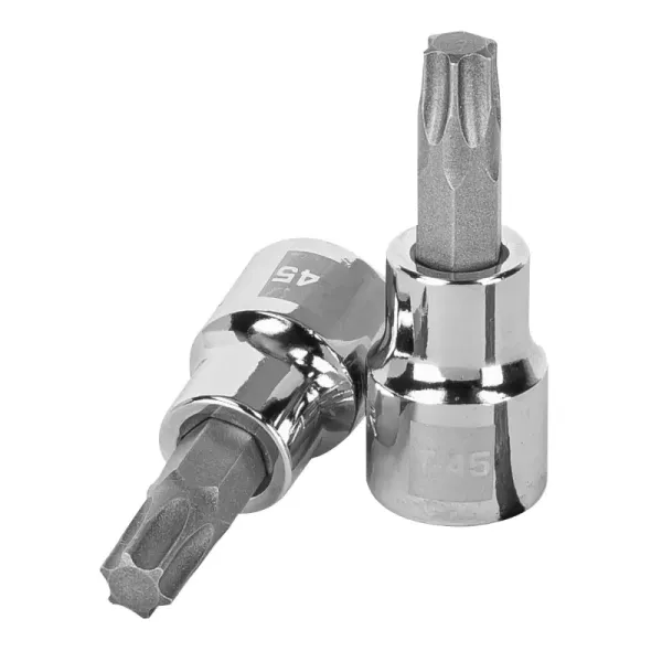 Copa Punta Torx T-45 Uso Profesional, Cuadrante De 3/8" Truper (D-523945-W - 13575)
