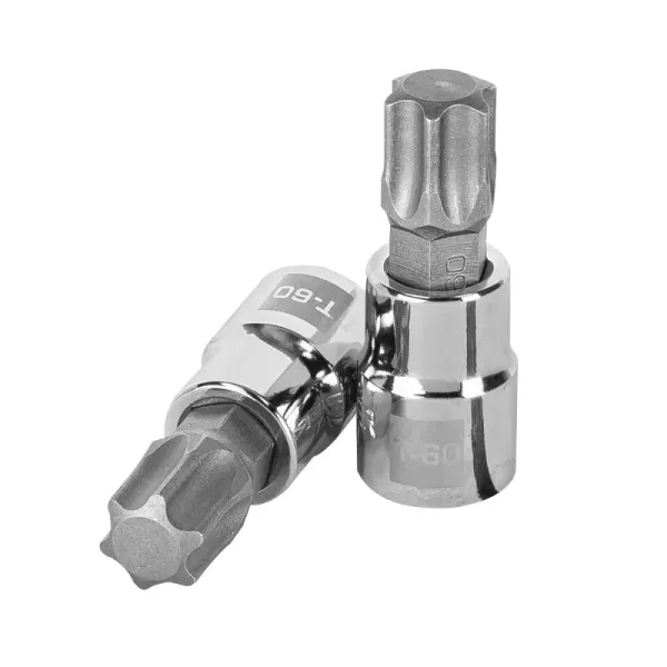 Copa Punta Torx T-60 Uso Profesional, Cuadrante De 3/8" Truper (D-523960-W - 13578)