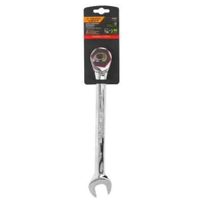 Llave Mixta Con Ratchet 7/8' Truper Largo 281 Mm 12 Puntas