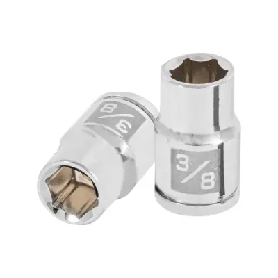 Copa Estándar 3/8" De 6 Puntas, Cuadrante De 3/8" Truper
