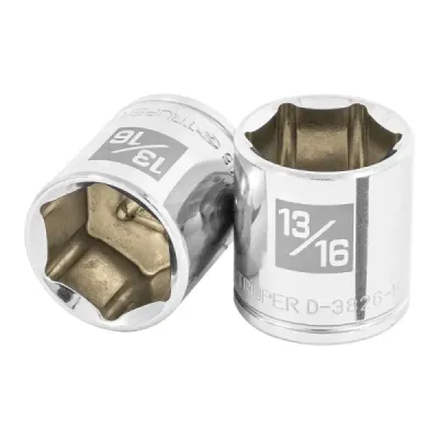 Copa Estándar 13/16" De 6 Puntas, Cuadrante De 3/8" Truper
