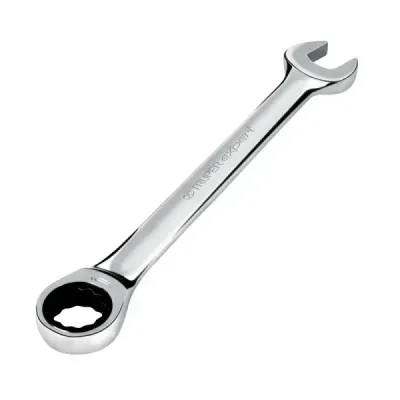 Llave Mixta De 1" Con Ratchet, Largo 325 Mm, Uso Rudo Truper