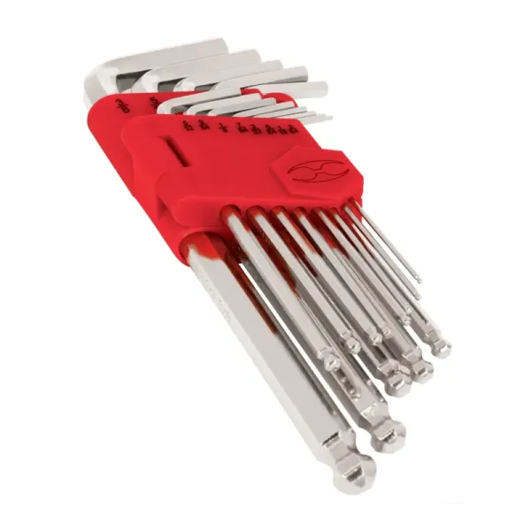 Juego De 13 Llaves Bristol Largas Punta Bola En Pulgadas Truper (ALLX-13P - 13645)