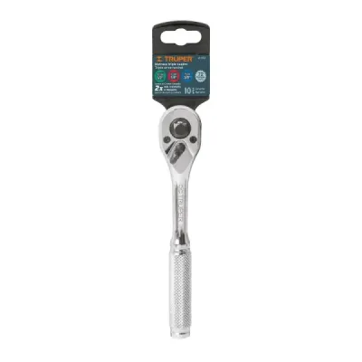 Ratchet Triple Mando Profesional De 1/4", 3/8" Y 1/2" Truper
