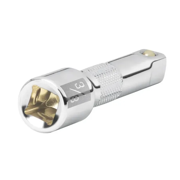 Extensión De 3" En Acero Al Cromo Vanadio, Cuadrante 3/8" Truper (E-5260 - 13663)