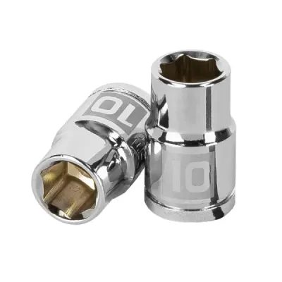Copa Estándar 10 Mm De 6 Puntas, Cuadrante De 3/8" Truper