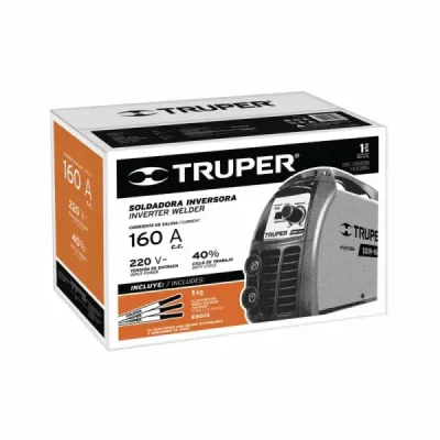 Soldador Inversor De Corriente Profesional De 160 A Y 220 V Truper