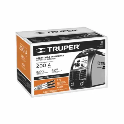 Soldador Inversor De Corriente Profesional De 200 A Y 220 V Truper