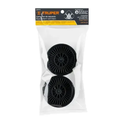 2 Filtros De Vapores Y Ácidos Para Mascara Truper Kit-res