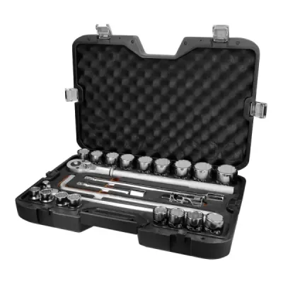 Juego De Copas 23 Piezas Pulgadas, Mando 3/4" Profesional Truper