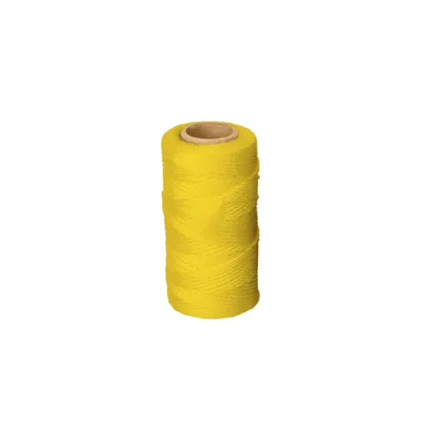 Hilo De Polipropileno 65 Metros Amarillo Para Albañilería Truper (HIL-65A - 14045)