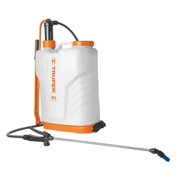 Fumigador Manual De Mochila, 20 L (5.2 Gal), 60 Psi, 3.6 Kg Truper (FUM-20 - 14193)