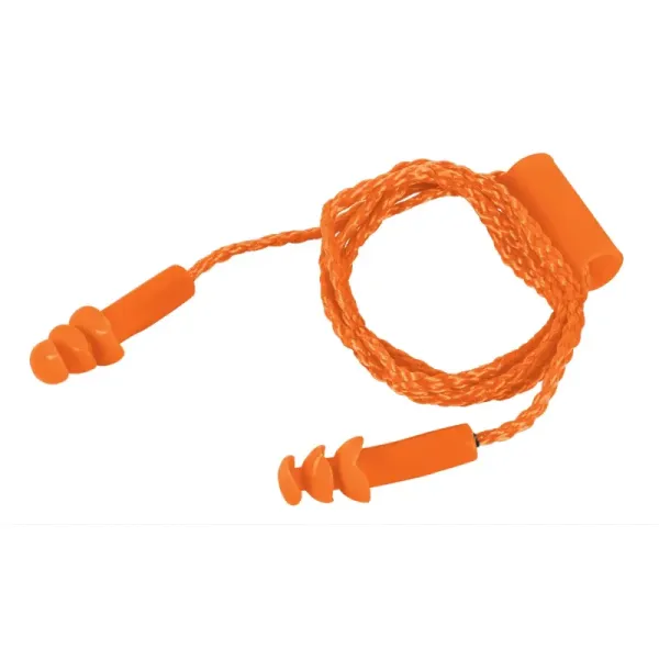 Tapones Para Oído Reutilizable Tiple Barrera, Incluye Cordón Truper (TA-3B - 14225)