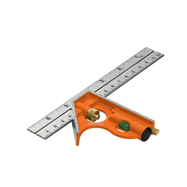Escuadra De Combinación 7" (18 Cm) Con Punzón Para Marcar Truper (ECT-6 - 14369)