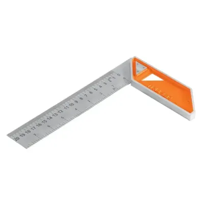 Escuadra Para Carpintero De 8" (20 Cm) En Acero Inoxidable Truper