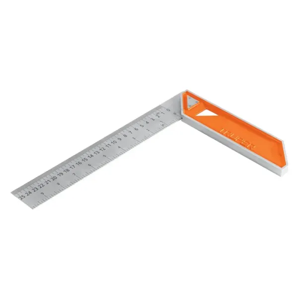 Escuadra Para Carpintero De 10" (25 Cm) En Acero Inoxidable Truper (EC-10 - 14374)