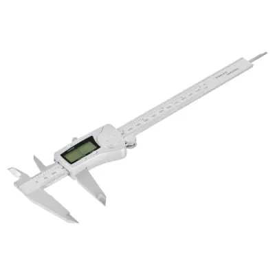 Calibrador Pie De Rey Digital En Acero Inoxidable Y Estuche Truper
