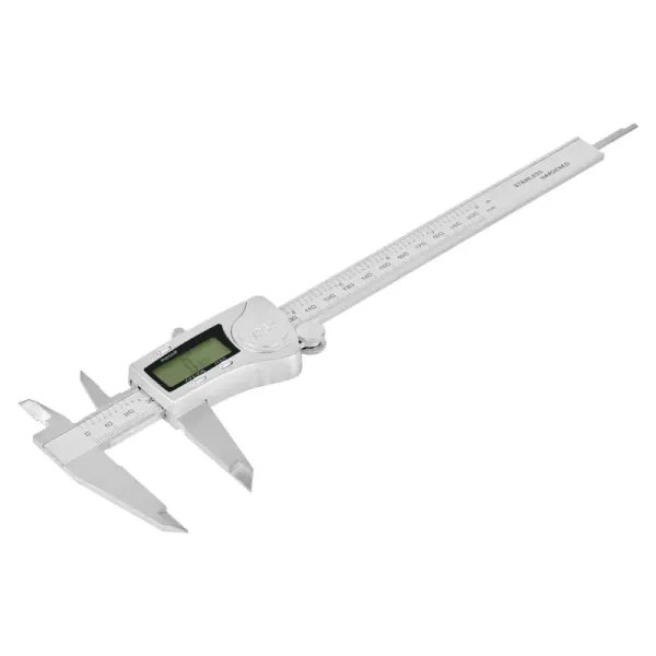 Calibrador Pie De Rey Digital En Acero Inoxidable Y Estuche Truper (CALDI-6MP - 14388)