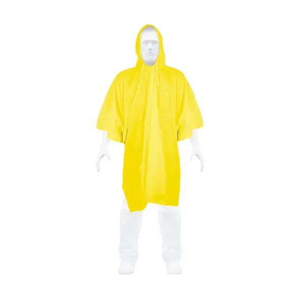 Poncho Impermeable Amarillo De Pvc Con Broches, Grueso Truper (PONCHO - 14412)