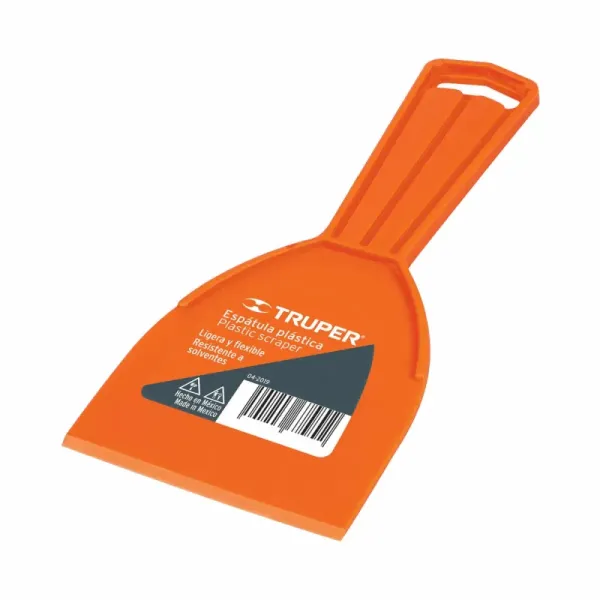 Espátula Plástica Flexible De 5 Cm, Resistente A Solventes Truper (ET-2P - 14443)