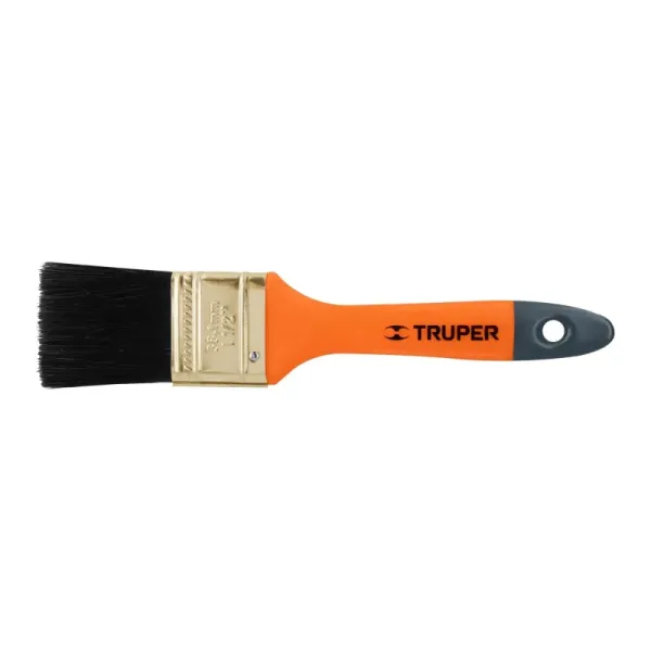 Brocha De 1.1/2" Con Mango De Plástico, Uso Profesional Truper (BRT-1-1/2 - 14482)