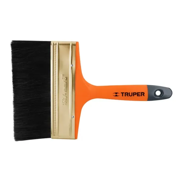 Brocha De 6" Con Mango De Plástico, Uso Profesional Truper (BRT-6 - 14488)