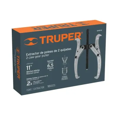 Extractor Reversible De 2 Brazos, 6.5 Toneladas, Abre 279 Mm Truper