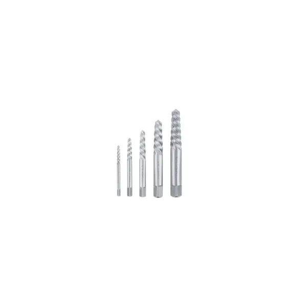 Juego De 5 Extractores De Tornillos, 1/8" Hasta 3/4" Truper (EXT-5 - 14512)