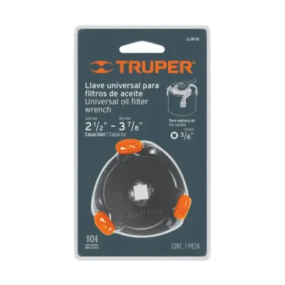 Llave Universal Para Filtro De Aceite, 98 Mm A 64 Mm Truper