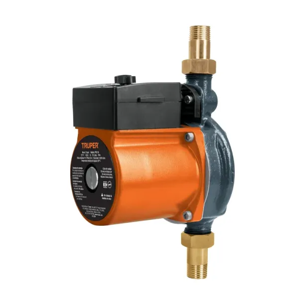 Bomba Presurizadora De Agua, 1/6 Hp, Bajo Consumo De Energía Truper (PRE-1/6 - 14635)