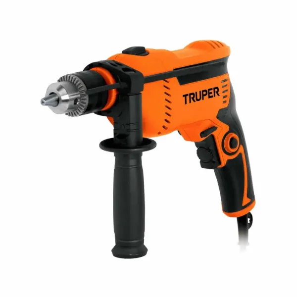Taladro Percutor 1/2" Reversible 700 W Con Mango De Apoyo Truper (ROTO-1/2A8 - 14658)