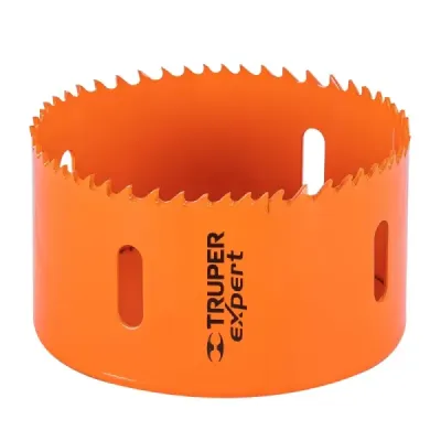 Sierra Copa Bimetálica Diámetro 3.1/2", Mandril De 7/16" Truper
