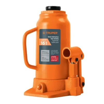 Gato Botella 16 Toneladas Para Uso Vertical Y Horizontal Truper