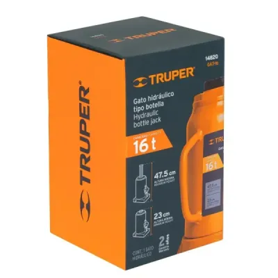 Gato Botella 16 Toneladas Para Uso Vertical Y Horizontal Truper