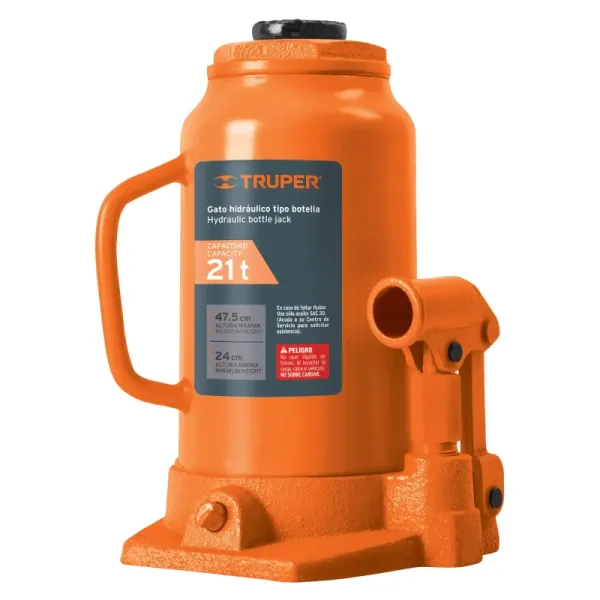 Gato Botella 21 Toneladas Para Uso Vertical Y Horizontal Truper (GAT-20 - 14822)