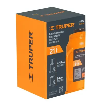 Gato Botella 21 Toneladas Para Uso Vertical Y Horizontal Truper