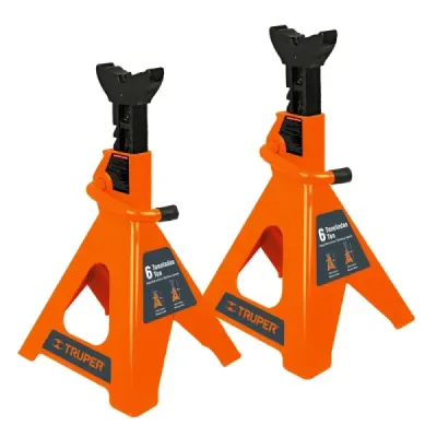 Torres Bloqueo Elevador 6 Toneladas Truper Altura 40-62cm