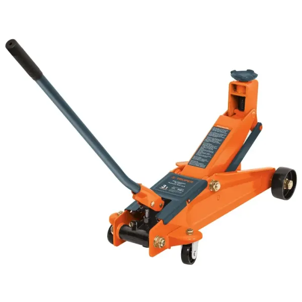 Gato Hidráulico Tipo Zorra 57 Movimientos 3 Toneladas Maleta Truper (GAPA-300 - 14947)