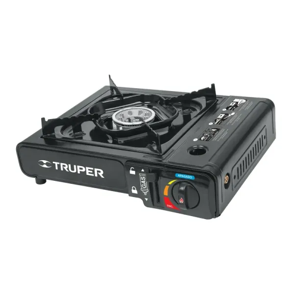 Estufa Portátil De Camping, Encendido Electrónico Y Estuche Truper (ESPO-1 - 15005)