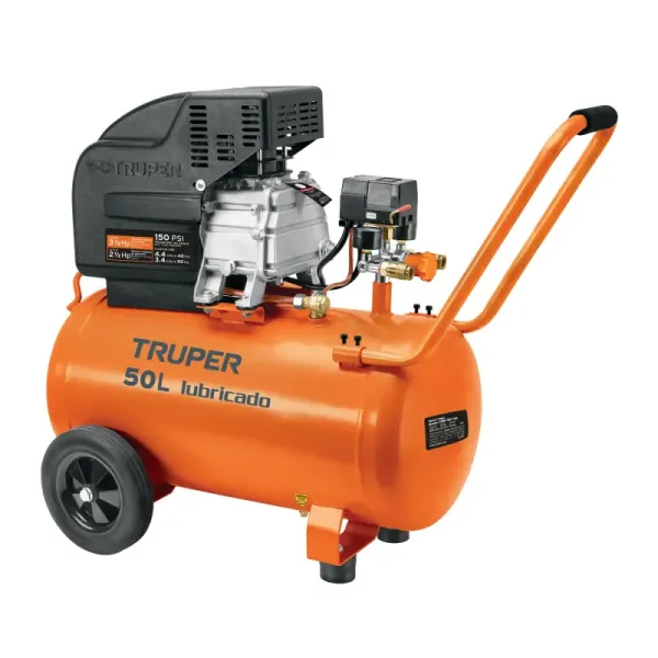 Compresor De Aire De 3.1/2 Hp, 50 Litros Con Bobina De Cobre Truper (COMP-50LT - 15007)
