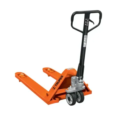 Estibador Manual De 2 Toneladas Con Ruedas De Hule Truper
