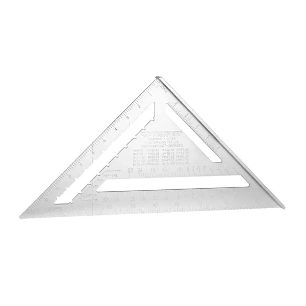Escuadra Para Muros De Yeso En Aluminio Ligero De 12 Truper (ET-12A - 15132)