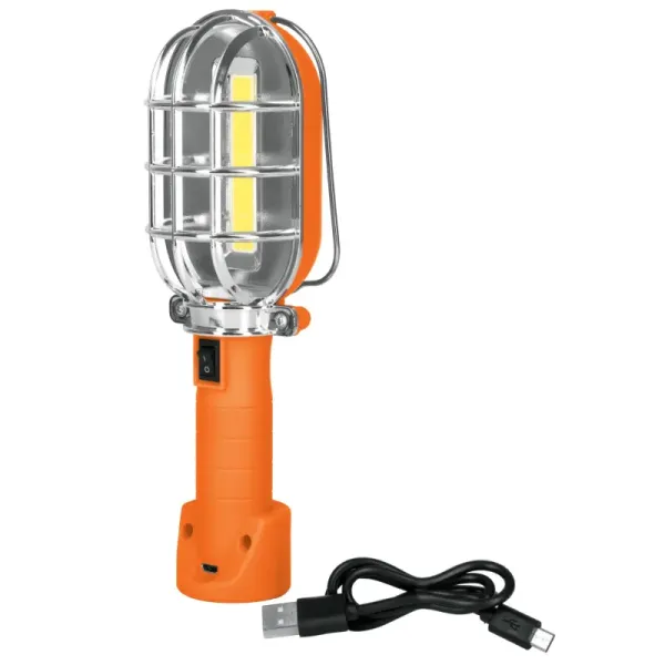 Linterna Taller Recargable 280 Lm Truper Con Base Magnética (LAT-280 - 15143)